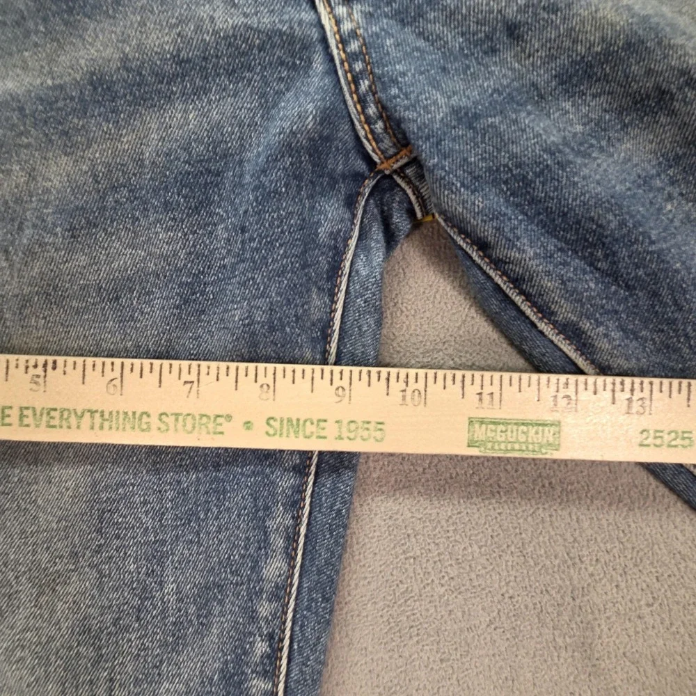 Levis Selvedge Jeans‎ Mens Blue 511 Slim Straight Whiskers Honeycomb Fits 27x30